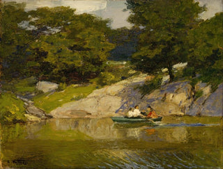 Navigation in Central Park - Edward Henry Potthast — artwork view