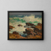 Breaking Waves - Edward Henry Potthast — framed artwork on a wall