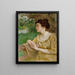 Summer Painting - Edward Henry Potthast — framed artwork on a wall