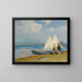 La Conférence - Edward Henry Potthast — framed artwork on a wall