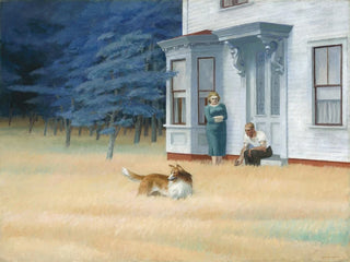 Evening in Cape Cod - Edward Hopper — artwork view