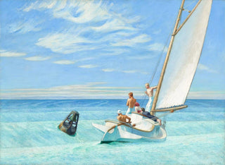 Vague de fond - Edward Hopper — artwork view