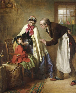 A First Visit to the Dentist - Edward Hughes — artwork view