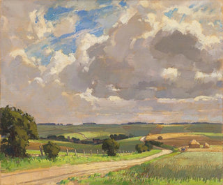 Norfolk Landscape Painting - Edward James Buttar — artwork view