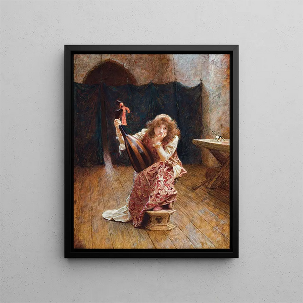 After - Edward John Gregory — framed artwork on a wall