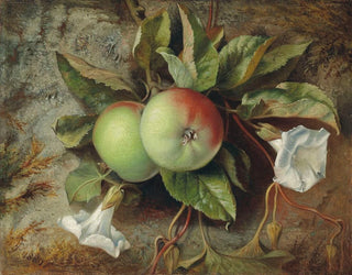 Apples of Autumn and convolvulus - Edward John Poynter — artwork view