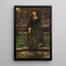Beware, do not trust her, she cheats on you - Edward John Poynter — framed artwork on a wall