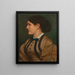 Eliza Eastlake - Edward John Poynter — framed artwork on a wall
