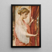 Psyché - Edward John Poynter — framed artwork on a wall