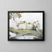 The Long-tailed Tit - Edward Julius Detmold — framed artwork on a wall