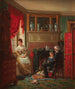 At the Fireplace Corner - Edward Lamson Henry — artwork view