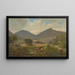 Mountain Carriage Painting at Saugerties - Edward Lamson Henry — framed artwork on a wall
