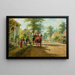 A Sunday Afternoon - Edward Lamson Henry — framed artwork on a wall