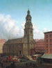 L'église néerlandaise du Nord, rues Fulton et William, New York - Edward Lamson Henry — artwork view