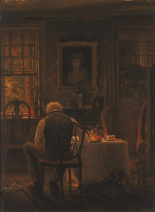 The Widower - Edward Lamson Henry — artwork view