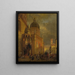 Place du village - Edward Lamson Henry — framed artwork on a wall