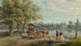 Waiting for the ferry - Edward Lamson Henry — artwork view