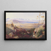 Butrinto Albania - Edward Lear — framed artwork on a wall