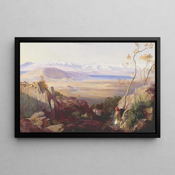 Butrinto Albania - Edward Lear — framed artwork on a wall