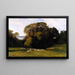 Nuneham - Edward Lear — framed artwork on a wall