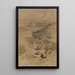 Petra - Edward Lear — framed artwork on a wall