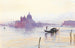 Santa Maria della Salute depuis le Bacino, Venise - Edward Lear — artwork view