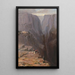 Zagori Greece Painting - Edward Lear — framed artwork on a wall
