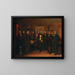 Les dirigeants de la Confédération irlandaise en conseil - Edward Lees Glew — framed artwork on a wall