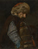 a peasant with a fur hat - Edward Mateusz Jan Römer — artwork view