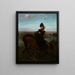 Woman Amazon - Edward Mateusz Römer — framed artwork on a wall