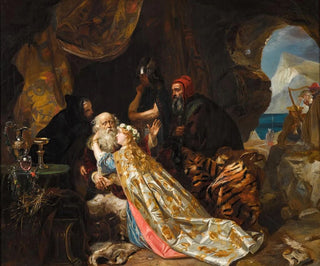 The King Lear and Cordelia - Edward Matthew Ward — artwork view