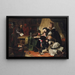 The Last Farewell of Marie Antoinette and Her Son - Edward Matthew Ward — framed artwork on a wall