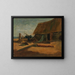 Cabanes de pêche - Edward Mitchell Bannister — framed artwork on a wall