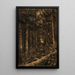 Landscape with Path Through the Forest - Edward Mitchell Bannister — framed artwork on a wall