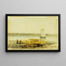 Morning on the Shore - Edward Mitchell Bannister — framed artwork on a wall