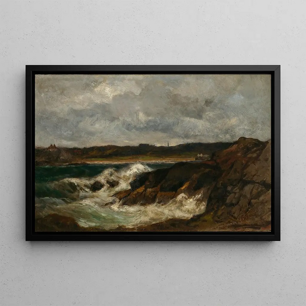 Newport - Edward Mitchell Bannister — framed artwork on a wall