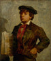 Boy with Newspapers - Edward Mitchell Bannister — artwork view