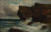 Ocean Cliffs Painting - Edward Mitchell Bannister — artwork view