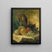 Nature morte painting - Edward Mitchell Bannister — framed artwork on a wall