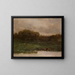 Summer Twilight Painting - Edward Mitchell Bannister — framed artwork on a wall