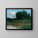 L'atterrissage à la ferme - Edward Mitchell Bannister — framed artwork on a wall