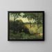 La Salute - Edward Mitchell Bannister — framed artwork on a wall