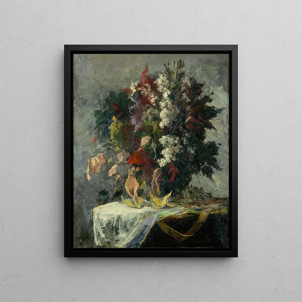 Untitled Painting - Edward Mitchell Bannister — framed artwork on a wall