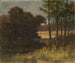 Untitled Landscape with Trees and a Woman - Edward Mitchell Bannister — artwork view