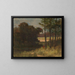 Untitled Landscape with Trees and a Woman - Edward Mitchell Bannister — framed artwork on a wall