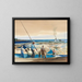Lumberjacks - Edward Morton — framed artwork on a wall