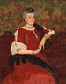 Portrait of Mme Herse - Edward Okuń — artwork view