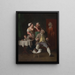 The prodigal son punished by negligence - Edward Penny — framed artwork on a wall