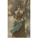 Reproduction of the painting A Beautiful Puritan - Edward Percy Moran