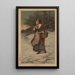 Reproduction of the painting Christmas Morning Painting - Edward Percy Moran